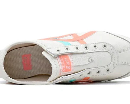 Men's Mexico 66 Slip-On White Aqua Orange Shoes