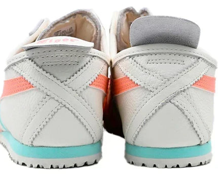 Men's Mexico 66 Slip-On White Aqua Orange Shoes