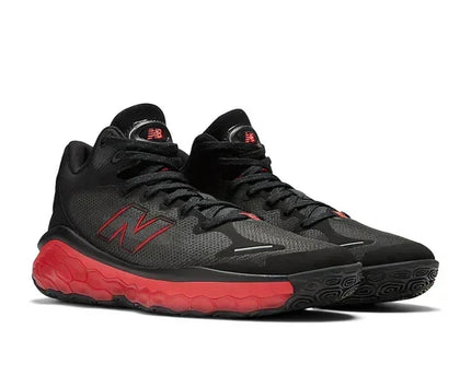 Men's New Balance Fresh Foam BB Black Team Red Shoes