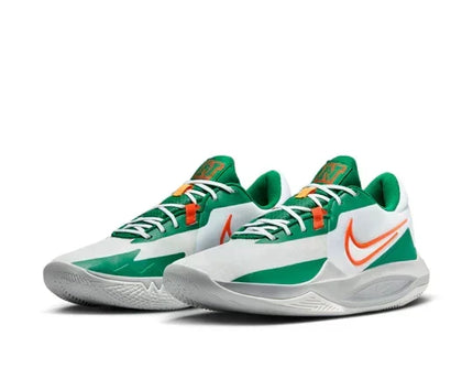 Men's Nike Precision 6 Malachite Safety Orange Shoes
