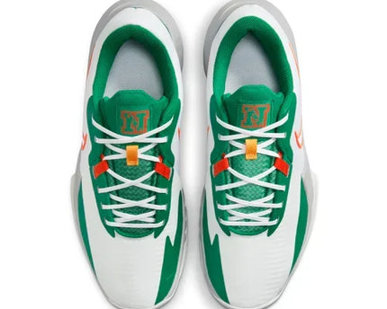 Men's Nike Precision 6 Malachite Safety Orange Shoes