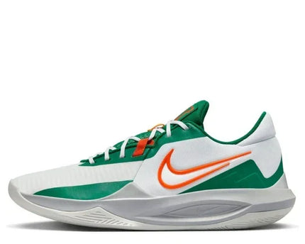 Men's Nike Precision 6 Malachite Safety Orange Shoes