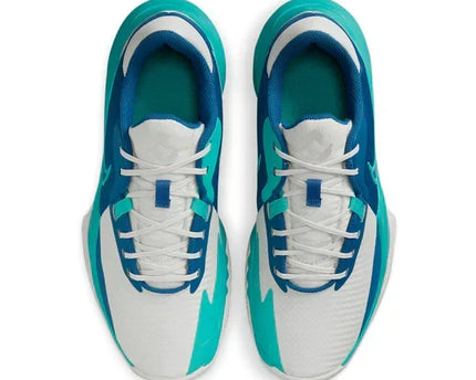 Men's Nike Precision 6 Industrial Blue Emerald Green Shoes