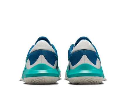 Men's Nike Precision 6 Industrial Blue Emerald Green Shoes