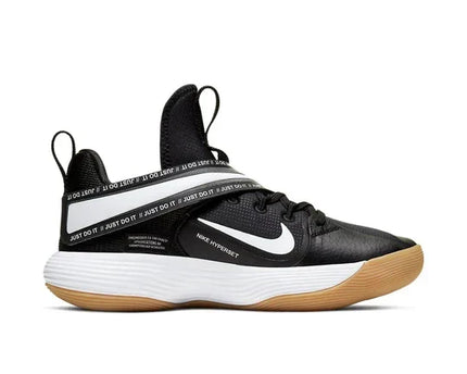 Men's Nike React Hyperset Black White Shoes