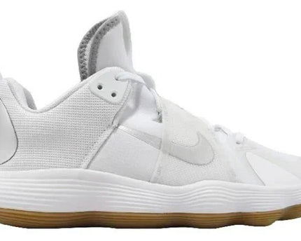 Men's Nike React Hyperset White Metallic Silver Shoes