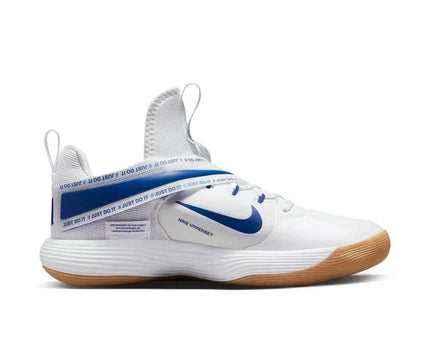 Men's Nike React Hyperset White Blue Shoes