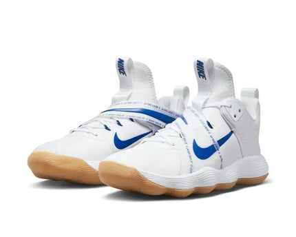 Men's Nike React Hyperset White Blue Shoes