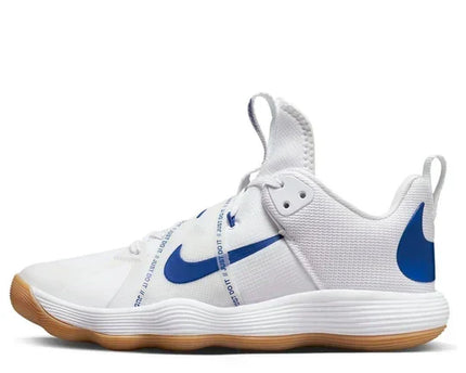 Men's Nike React Hyperset White Blue Shoes