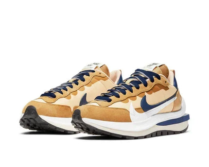 Men's Nike Vaporwaffle Sacai Sesame Blue Void Shoes