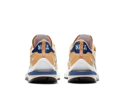Men's Nike Vaporwaffle Sacai Sesame Blue Void Shoes