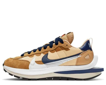 Men's Nike Vaporwaffle Sacai Sesame Blue Void Shoes