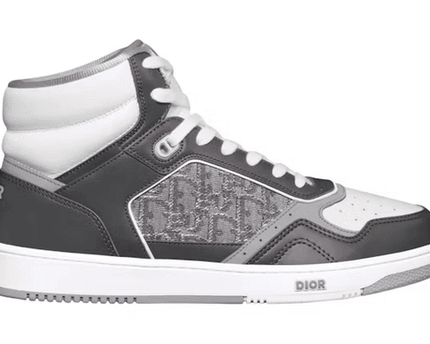 Men's Dior B27 High Anthracite White Shoes