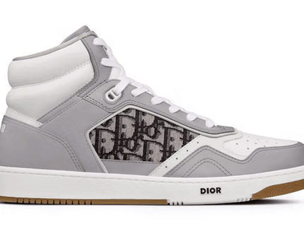Men's Dior B27 High Grey White Beige Shoes