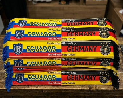 World Cup 2026 Ecuador Vs Germany Football Scarf