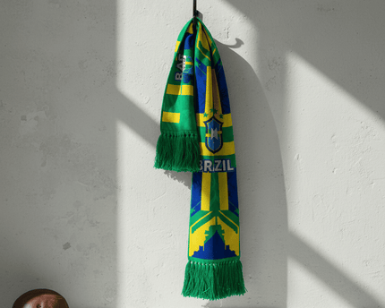 World Cup 2026 Brazil Scarf Official Team Colors