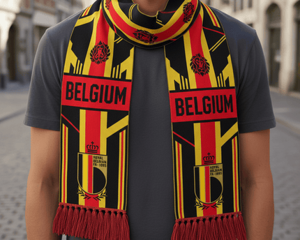World Cup 2026 Belgium Scarf National Supporter Accessory