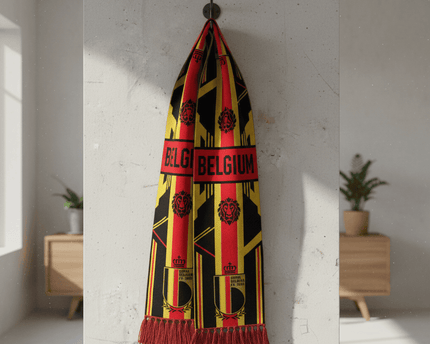 World Cup 2026 Belgium Scarf National Supporter Accessory