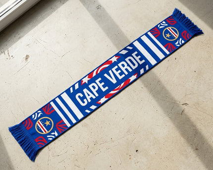 World Cup 2026 Cape Verde Scarf Graphic Line Art