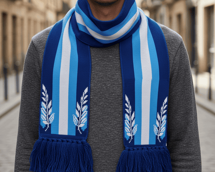 World Cup 2026 Argentina Scarf Elegant Emblem Design