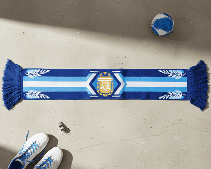 World Cup 2026 Argentina Scarf Elegant Emblem Design
