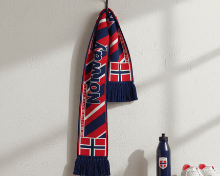 Norway Scarf World Cup 2026 Authentic Team Wordmark Graphic