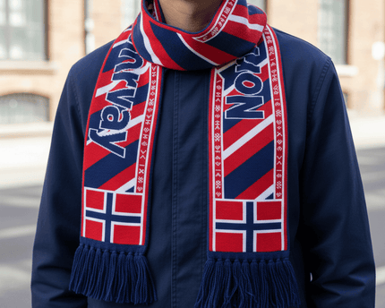 Norway Scarf World Cup 2026 Authentic Team Wordmark Graphic