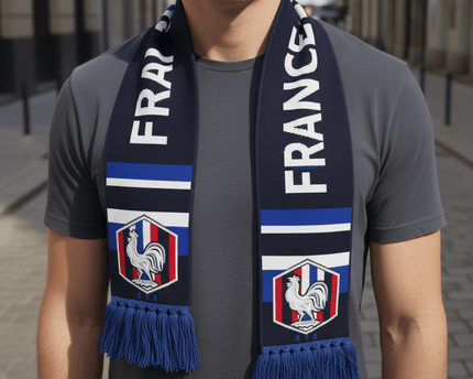 World Cup 2026 France Scarf Classic FFF Symbol