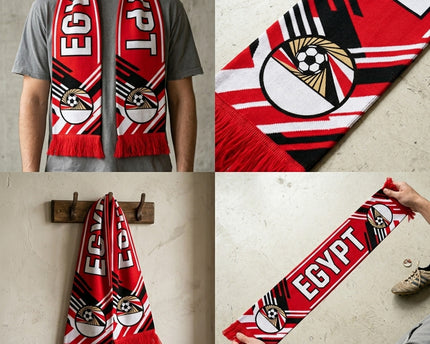 World Cup 2026 Egypt Scarf National Badge Detail