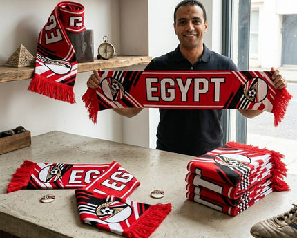 World Cup 2026 Egypt Scarf National Badge Detail