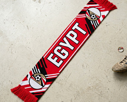 World Cup 2026 Egypt Scarf National Badge Detail