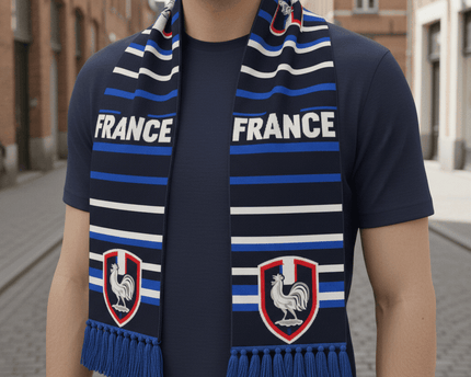 World Cup 2026 France Scarf Traditional French Style