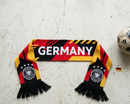 World Cup 2026 Germany Scarf Text Pattern Combo
