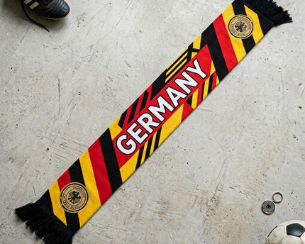 World Cup 2026 Germany Scarf Tricolor Flag Block