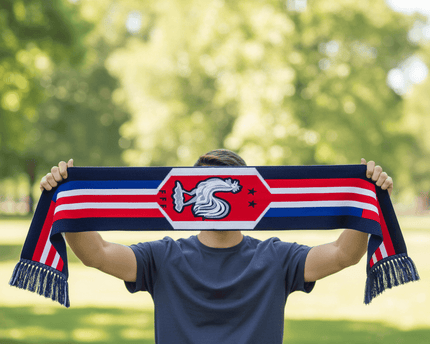 World Cup 2026 France Scarf Symmetric Team Crests
