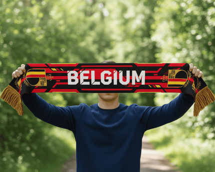 World Cup 2026 Belgium Scarf Official Team Colors