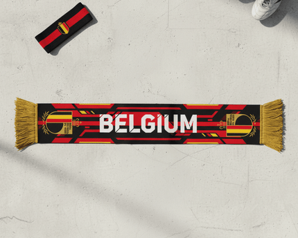 World Cup 2026 Belgium Scarf Official Team Colors