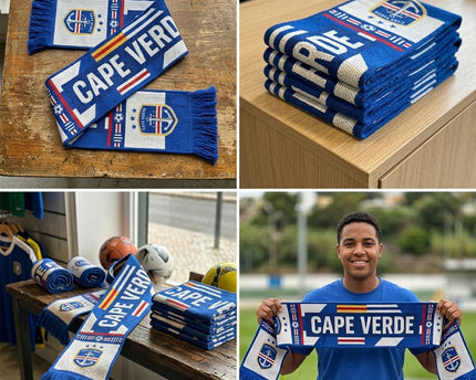 World Cup 2026 Cape Verde Scarf Bold Symmetrical Text