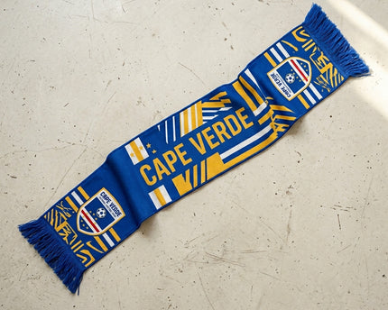 World Cup 2026 Cape Verde Scarf Geometric Pattern Crests