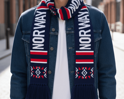 Norway Scarf World Cup 2026 Classic Fan Scarf Pride Access