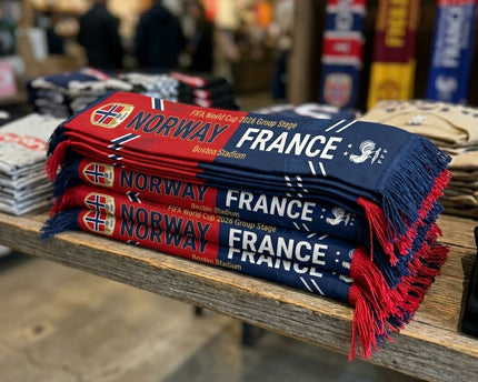 World Cup 2026 Norway Vs France Football Scarf Team Names