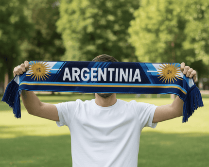 World Cup 2026 Argentina Scarf Majestic Fringed Ends