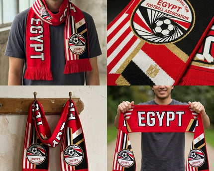World Cup 2026 Egypt Scarf Vibrant Team Colors