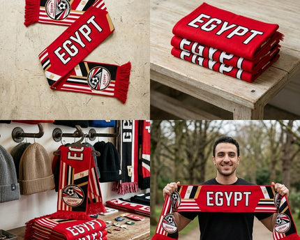 World Cup 2026 Egypt Scarf Vibrant Team Colors