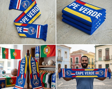 World Cup 2026 Cape Verde Scarf National Emblem Detail