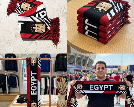 World Cup 2026 Egypt Scarf Classic Fringed Edge
