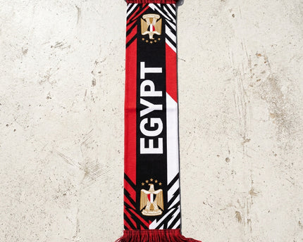 World Cup 2026 Egypt Scarf Classic Fringed Edge