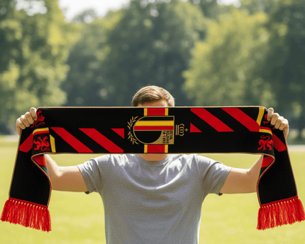 World Cup 2026 Belgium Scarf Heritage Shield Badge