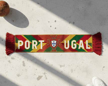 Portugal Scarf World Cup 2026 Highlighting National Flag Colors