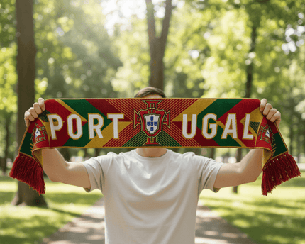 Portugal Scarf World Cup 2026 Highlighting National Flag Colors